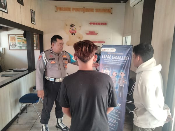 Propam Polsek Pontianak Selatan Edukasi Layanan Aduan, Perkuat Transparansi Pelayanan Publik