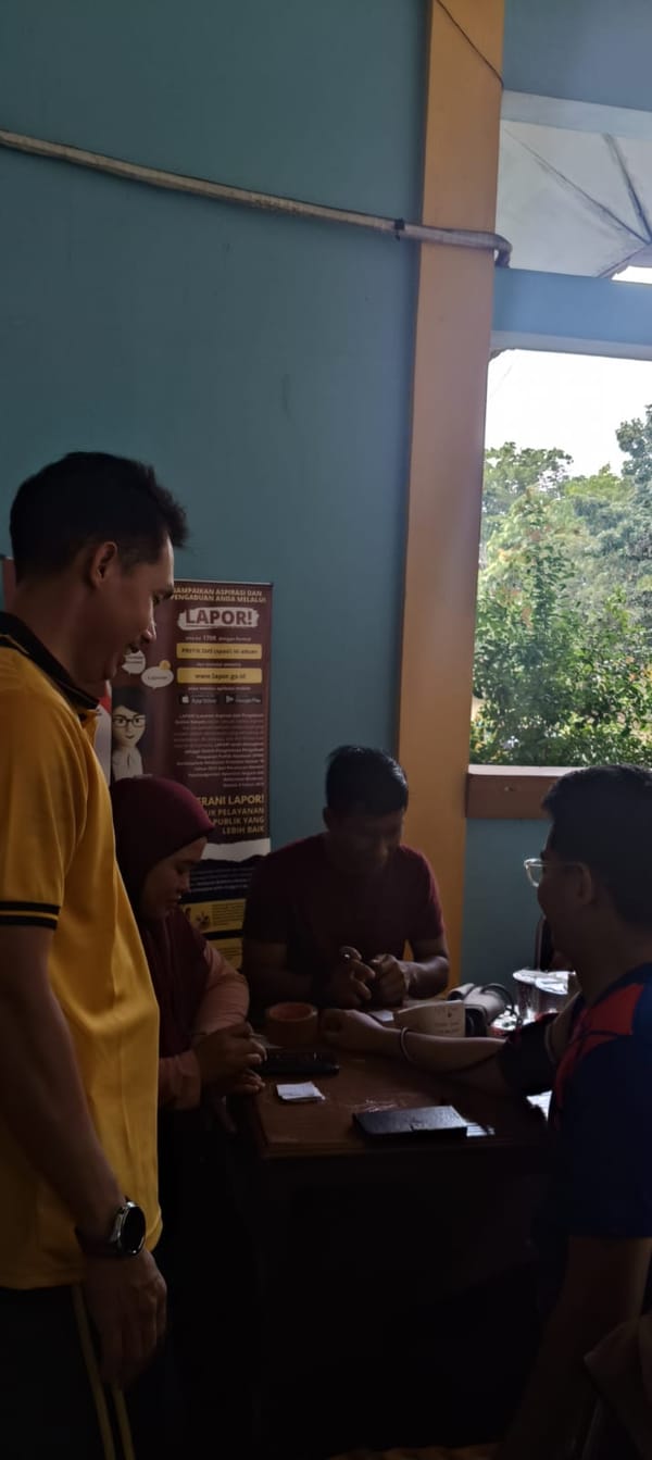 Amankan Layanan Kesehatan Gratis Polisi Pastikan Warga Terlayani Optimal