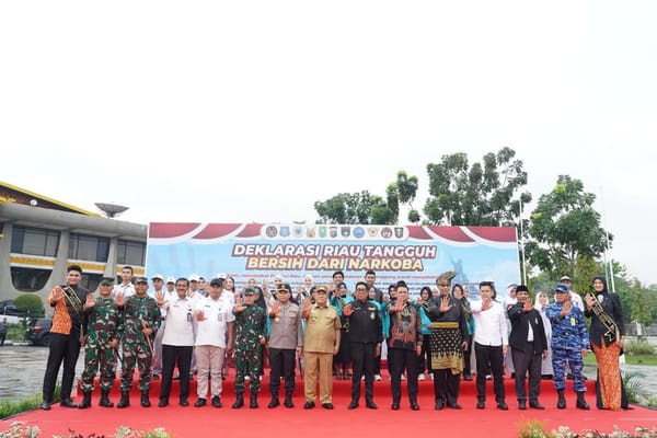 Riau Bentuk Satgas Anti Narkoba, Gubernur dan Kapolda Nyatakan Perang Tanpa Kompromi