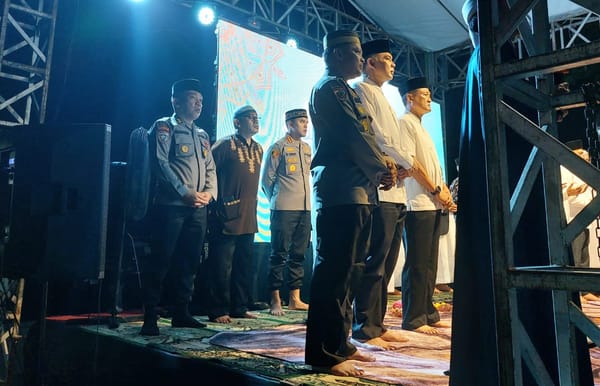 Dukung Pembangunan, Kapolresta Pontianak Hadiri Peletakan Batu Pertama SQ Keluarga Kita