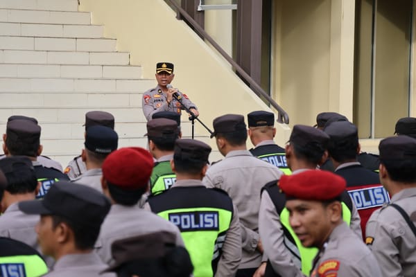 Situasi Kondusif, Polresta Pontianak Sukses Kawal Penutupan Naik Dango ke-3
