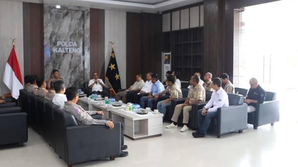 Perkuat Sinergi, Kapolda Terima Kunjungan IOF Kalteng