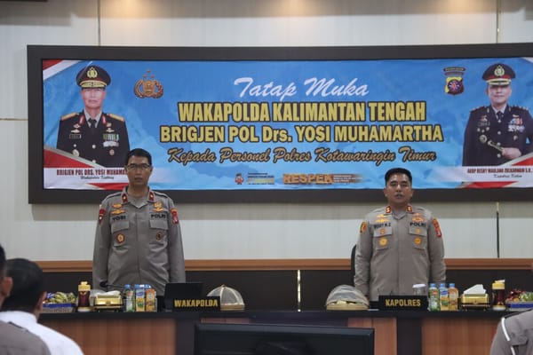 Wakapolda Kalteng Tinjau Kesiapan Polres Kotim Hadapi Karhutla, Tekankan Langkah Antisipasi dan Penanganan