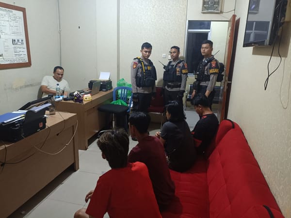 Gerak Cepat Patroli Enggang Polresta Pontianak Tindak Lanjuti Kasus Pembacokan