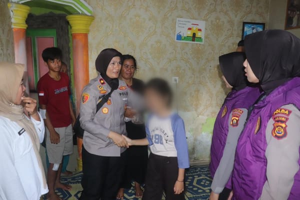 Langkah Humanis Polda Jambi Dampingi Anak Korban Trauma Usai Insiden Tragis