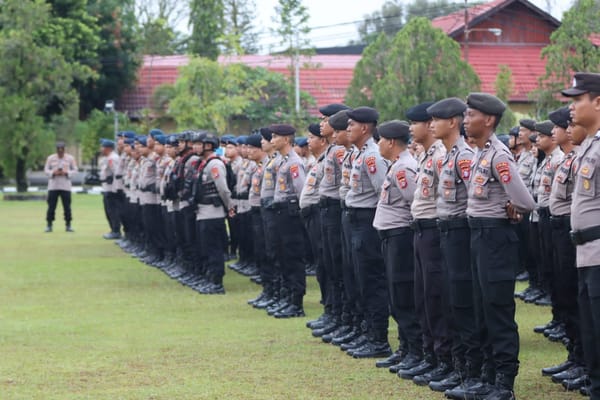 Polda Kalteng Siagakan 3.178 Personel untuk Jaga Keamanan Perayaan May Day