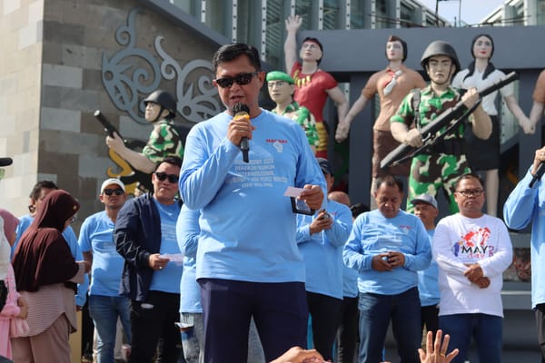 May Day 2026 di Bundaran Besar Berlangsung Aman, Kapolda Kalteng Ajak Buruh Jaga Persatuan