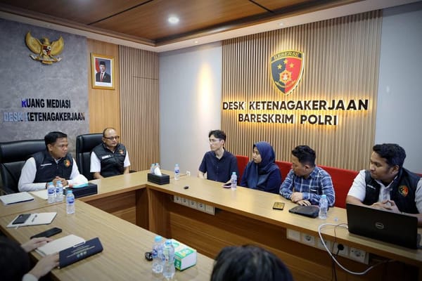 Kinerja Nyata Desk Ketenagakerjaan Polri Selaras Arahan Presiden Indonesia saat May Day 2026
