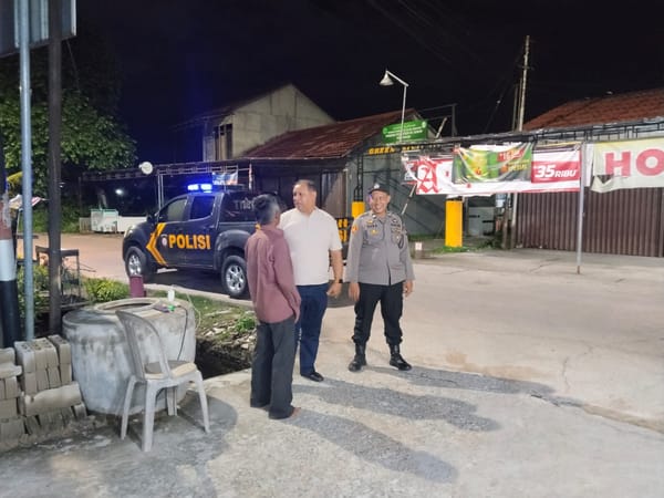 Patroli Dialogis Enggang Timur Ditingkatkan Demi Jaga Kamtibmas