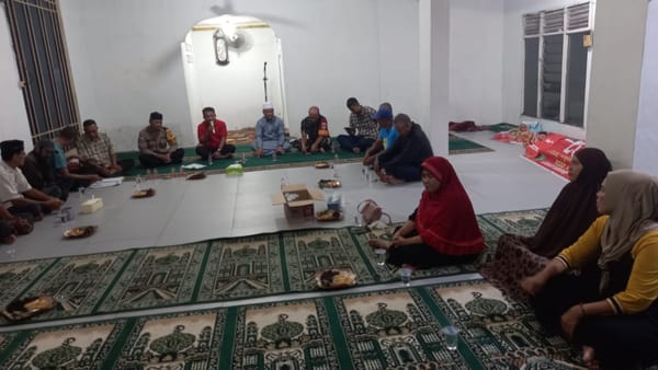Lurah, Bhabinkamtibmas dan Babinsa Kompak Hadiri Peremajaan RT, Sampaikan Pesan Kamtibmas