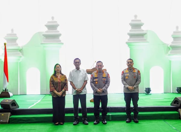 Peletakan Batu Pertama Mapolda DIY, Kapolri Kedepankan 4 Konsep Smart City