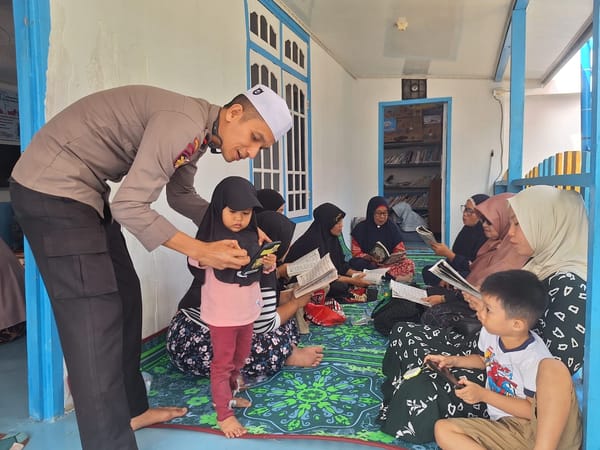 Kolaborasi Ditpolairud dan GERAMI, Pengajian di Pulau Pandan Didorong Beri Dampak Positif