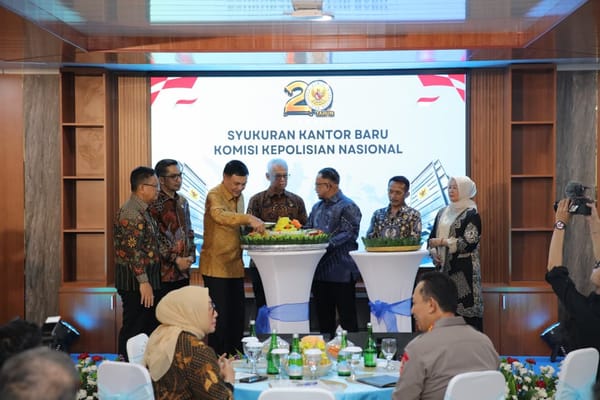 Peresmian Gedung Kompolnas, Kapolri Tekankan Respons Cepat Aduan Masyarakat