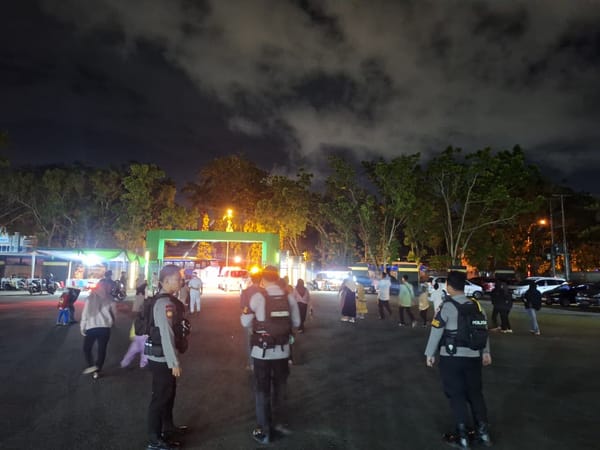 Polresta Pontianak Siagakan Pengamanan Keberangkatan Jemaah Haji Kalbar 2026 di Asrama Haji