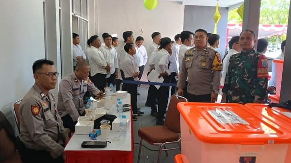 Polresta Pontianak Gelar Pengamanan Seleksi SDM Program Merah Putih di Pontianak Kota