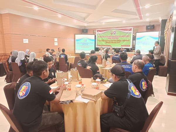 Pembinaan FKPM 2026, Sat Binmas Polresta Pontianak Turut Hadir di Pontianak