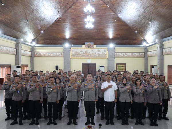 Supervisi Korbinmas Baharkam Polri Perkuat Pelaksanaan Polmas di Polda Bali