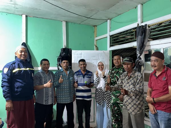 Lewat Kegiatan Peremajaan RT, Bhabinkamtibmas Sei Beliung Perkuat Sinergi dengan Warga