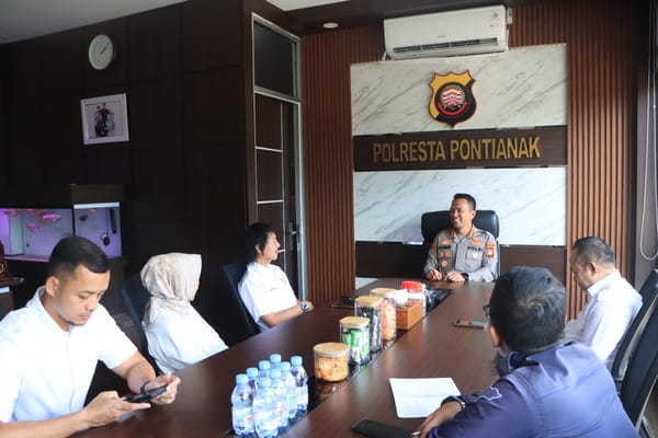 Kapolresta Pontianak Terima Audiensi KONI, Perkuat Kolaborasi Jaga Kondusivitas Kegiatan Olahraga