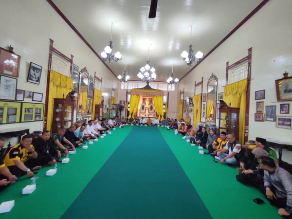 Polresta Pontianak Perkuat Sinergi Sosial Lewat Dialog Bersama Kesultanan Kadriyah