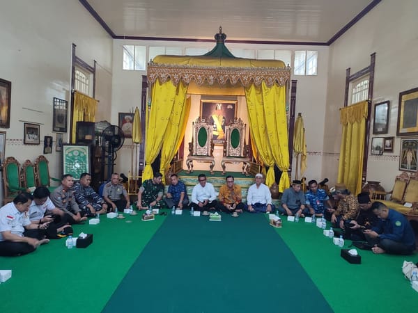 Polresta Pontianak Hadiri Tatap Muka dan Dialog Kesultanan Kadriyah Pontianak dalam Membangun Harmonisasi Sosial