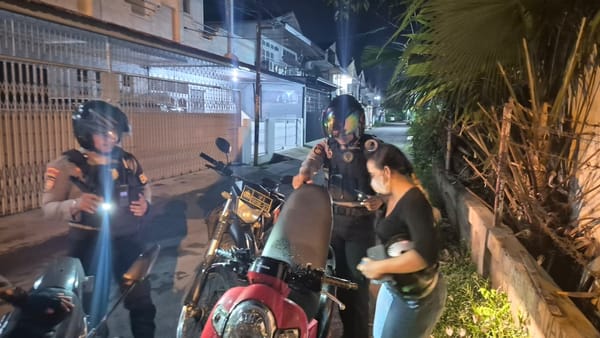 Patroli Enggang Polresta Pontianak Tingkatkan Patroli Sambang dan Dialogis Cegah Kejahatan Malam
