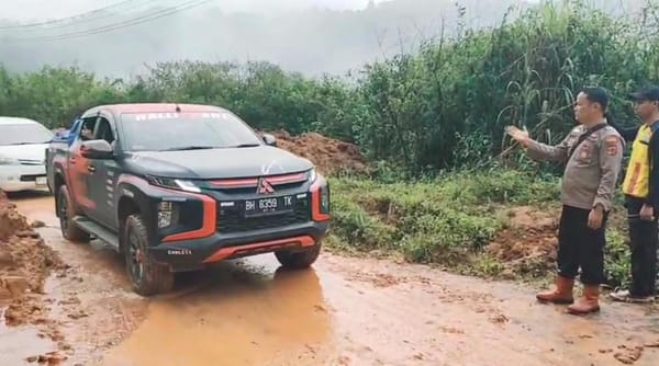 Longsor Putus Akses Kerinci–Bangko, Polda Jambi Minta Warga Tingkatkan Kewaspadaan
