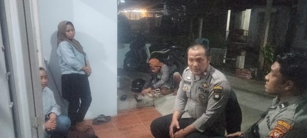 Enggang Timur Datangi TKP Keributan Hutang Piutang di Komplek Didis Permai 6