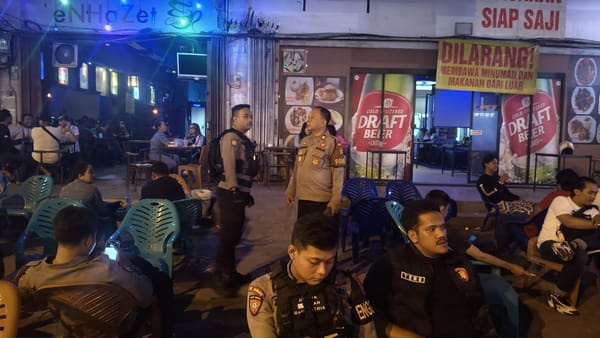 Polresta Pontianak Intensifkan Patroli Skala Besar dan Blue Light Patrol Cegah Balap Liar