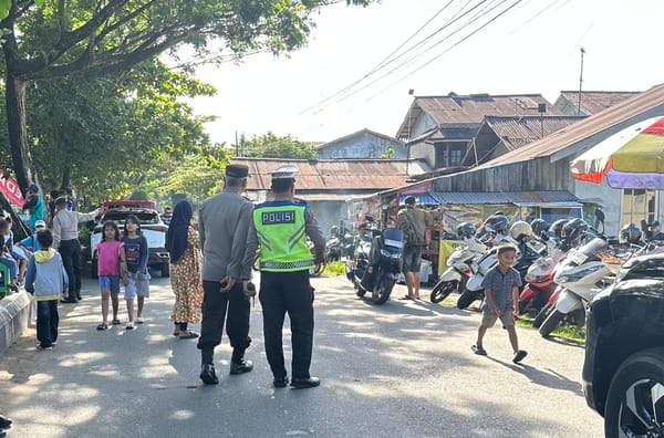 Kapolsek Pontianak Kota Hadiri dan Meriahkan Lomba Mancing dalam Rangka HUT Bank Kalbar ke-62