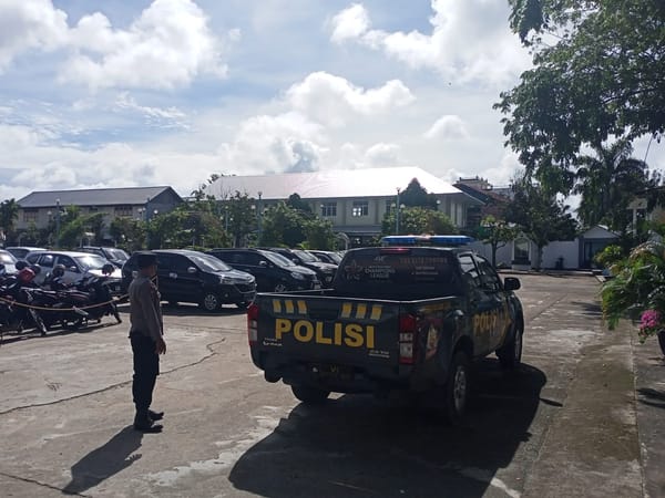 Patroli Enggang Polsek Pontianak Utara Sambangi Masyarakat Sampaikan Himbauan Kamtibmas