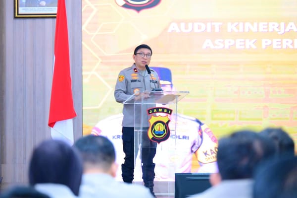 Perkuat Tata Kelola dan Pelayanan Publik, Polda Jambi Tutup Audit Kinerja 2026 dengan Taklimat Akhir