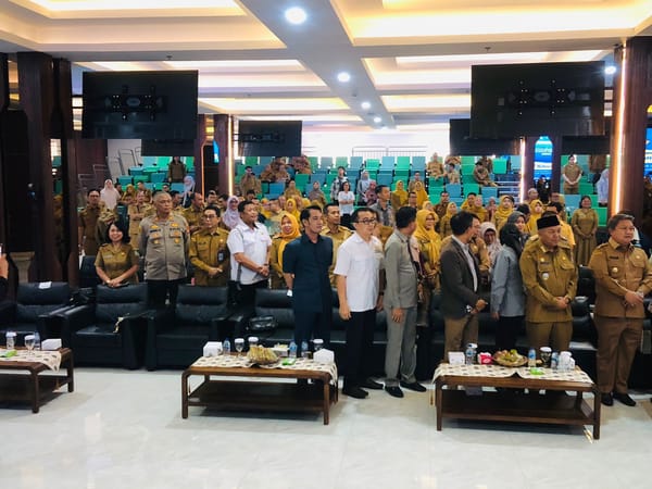 Kapolsek Pontianak Kota Ikuti Rakor Pelayanan Hukum 2026 di Kantor Gubernur Kalbar