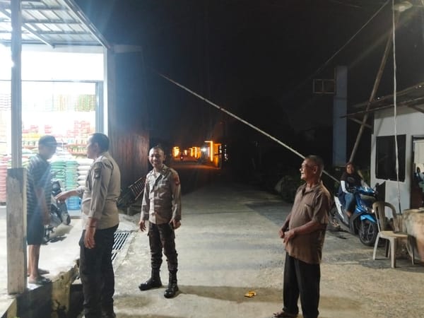 Patroli Malam Intensif Dilakukan untuk Jaga Situasi Kamtibmas Tetap Aman dan Kondusif