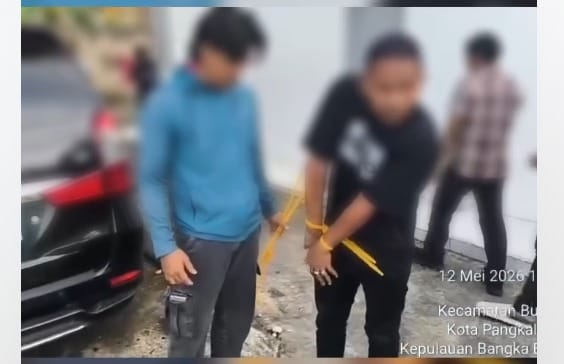 Sindikat Debt Collector Digulung Polda Babel, Mobil Hasil Penarikan Diduga Digadaikan