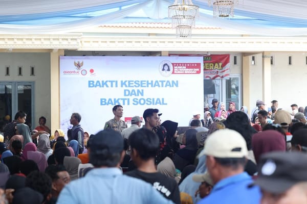 Polri Hadir untuk Masyarakat, Polda Jatim Salurkan Baksos dan Layanan Kesehatan bagi Ribuan Warga Nganjuk