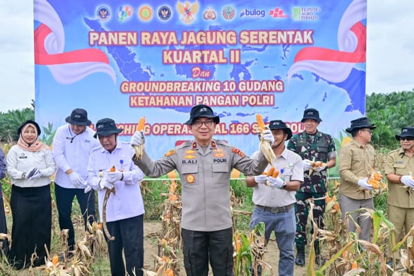 Polda Jambi Sukseskan Panen Raya Jagung Kuartal II 2026 sebagai Wujud Dukungan Ketahanan Pangan Nasional