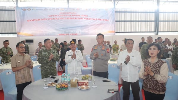Dukung Penguatan Ekonomi Rakyat, Kapolda Kalteng Ikuti Peluncuran 1.061 Kopdes Merah Putih