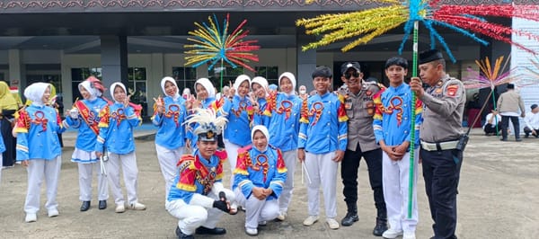 Pembukaan MTQ Ke-34 Kecamatan Pontianak Utara Berlangsung Aman, Bhabinkamtibmas Turut Hadir