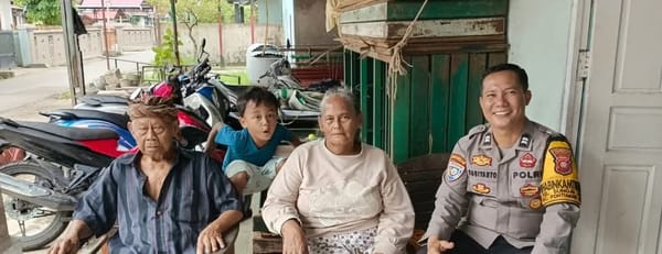 Bhabinkamtibmas Kelurahan Sungai Jawi Polsek Pontianak Kota Gencarkan Patroli Dialogis Ke Warga Binaan
