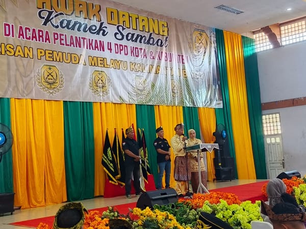Polresta Pontianak Hadiri Pelantikan Empat DPD BPM se-Kalimantan Barat