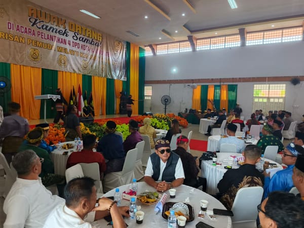 Kehadiran Polresta Pontianak Warnai Prosesi Pelantikan 4 DPD BPM di Kalimantan Barat