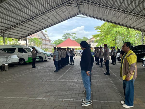 Polsek Pontianak Kota Amankan Konser Musik Borneo Cloud Festival 2026 di Grand Mahkota Hotel
