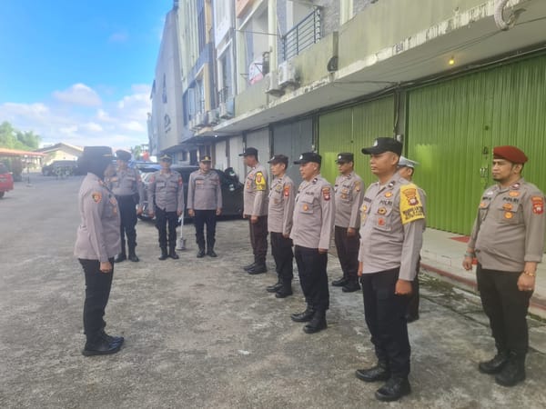 Pengamanan AVC MEN’S 2026 di Hotel Orchard Dipastikan Maksimal oleh Kapolsek Pontianak Selatan
