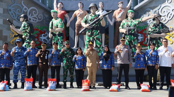 Kapolda Kalimantan Tengah Dukung Gerakan Pangan Murah Pemerintah Provinsi Kalimantan Tengah demi Ringankan Beban Masyarakat