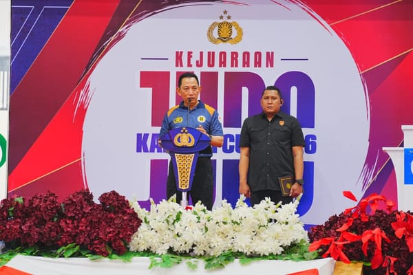 Judo Cup Resmi Dibuka Kapolri, Jadi Ajang Cetak Generasi Berkarakter dan Tangguh