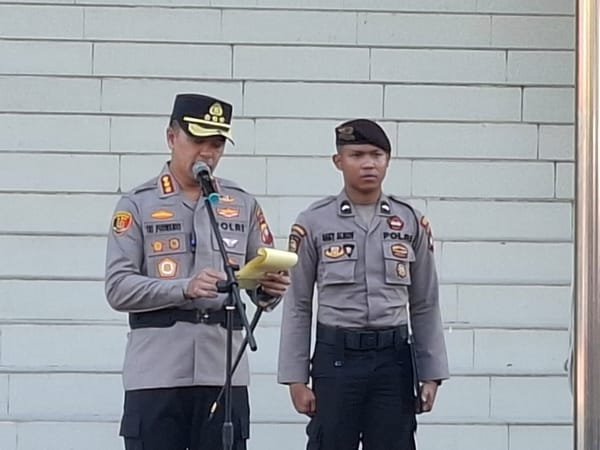 Upacara Harkitnas 2026 di Pontianak Dipimpin Kapolresta, Tekankan Nasionalisme dan Kebersamaan