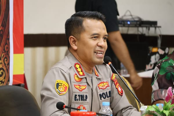 Polresta Pontianak Matangkan Pengamanan Pekan Gawai Dayak 2026 Lewat Tactical Wall Game