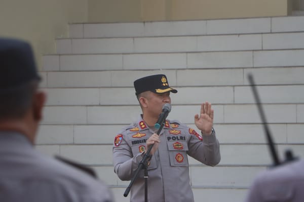 Pengamanan Display Pekan Gawai Dayak Ke-40 Tahun 2026 Dimatangkan melalui Apel Gabungan Polresta Pontianak