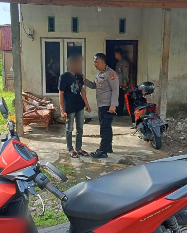 Respon Cepat Laporan 110, Tim Enggang Selatan Amankan Pasangan Suami Istri yang Terlibat Keributan